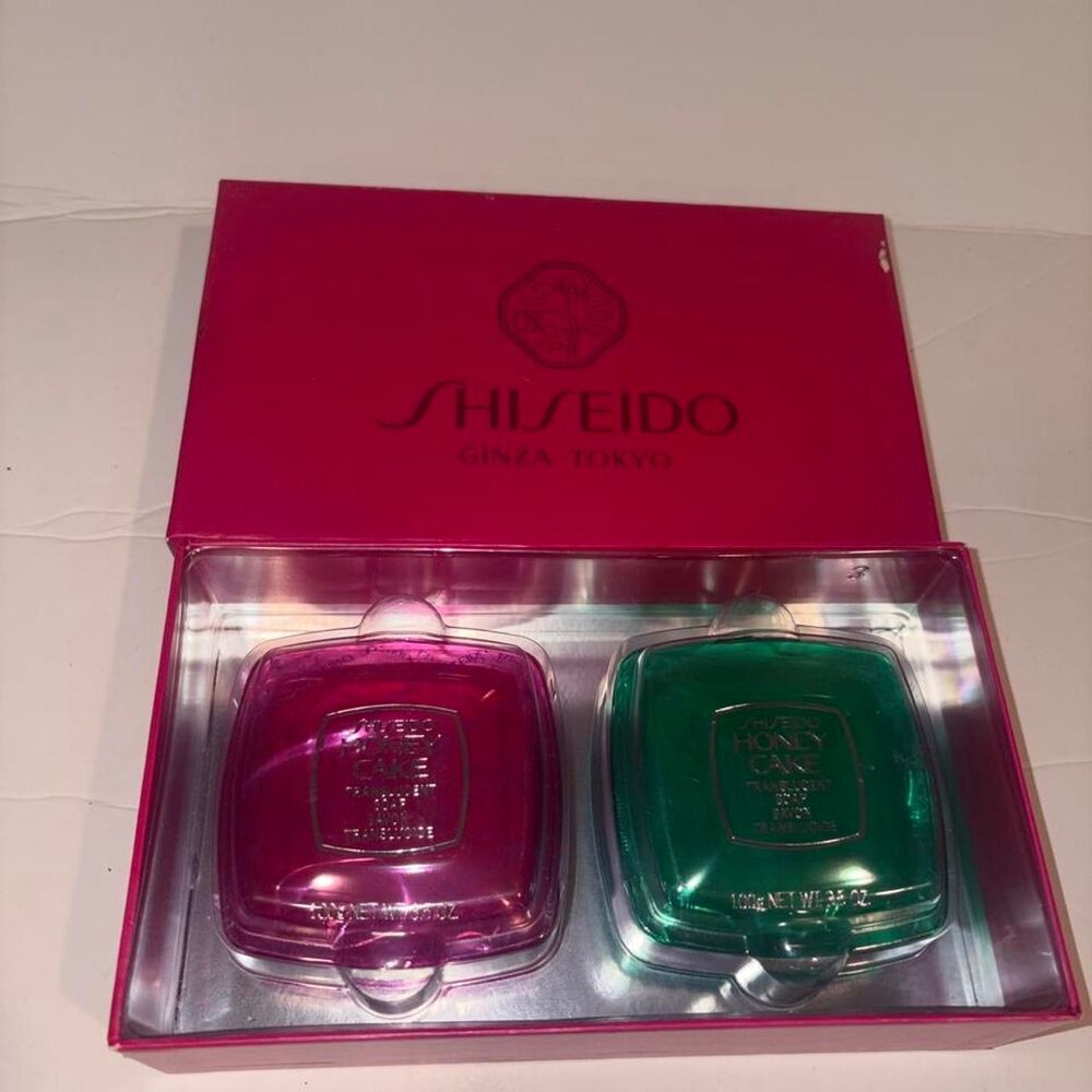 Shiseido Pink and Red Bath-and-body